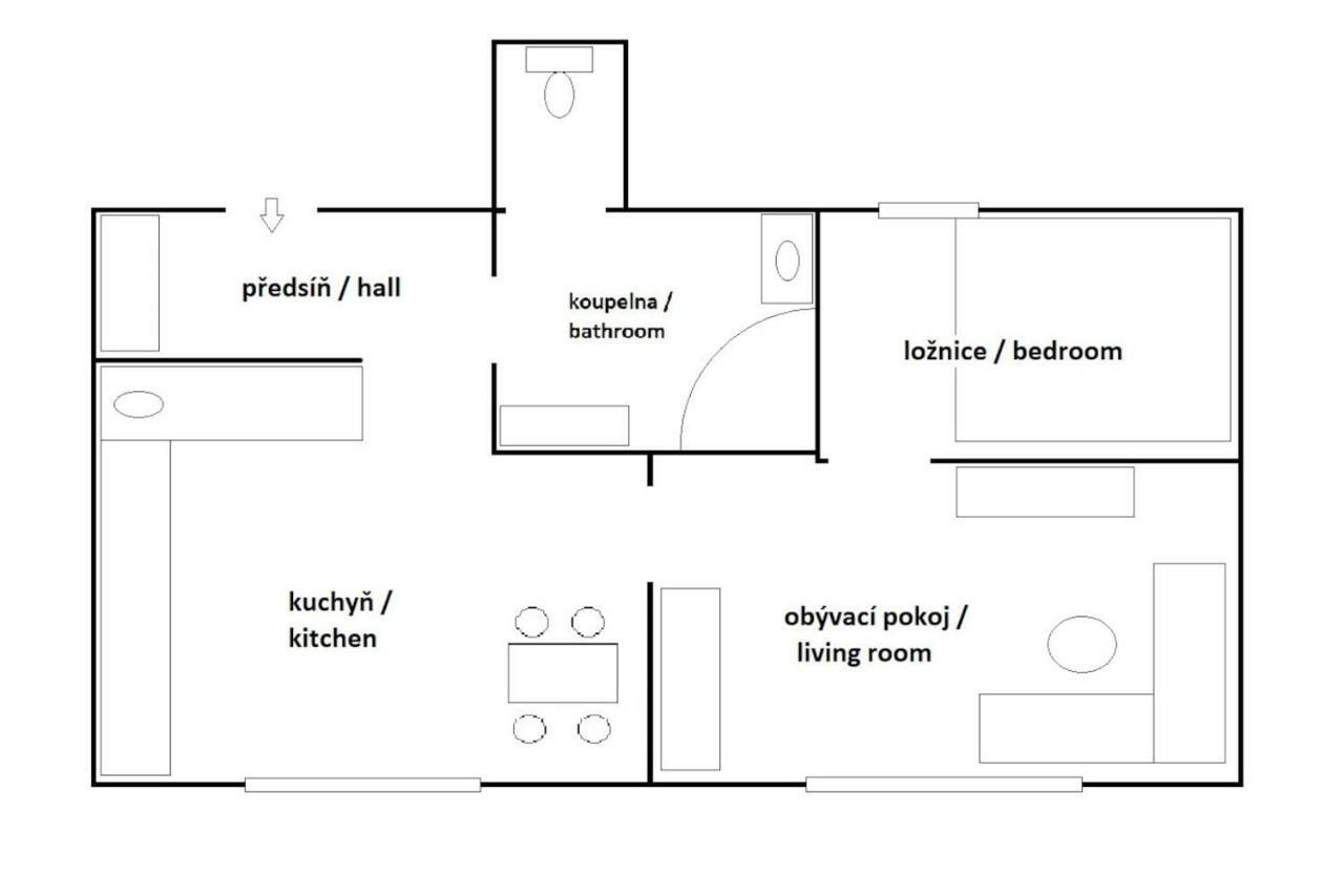 קרלובי וארי Laura'S Apartment מראה חיצוני תמונה
